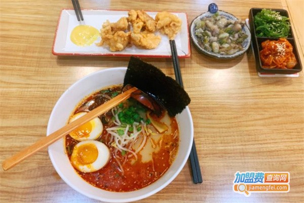 一鹤豚骨拉面加盟