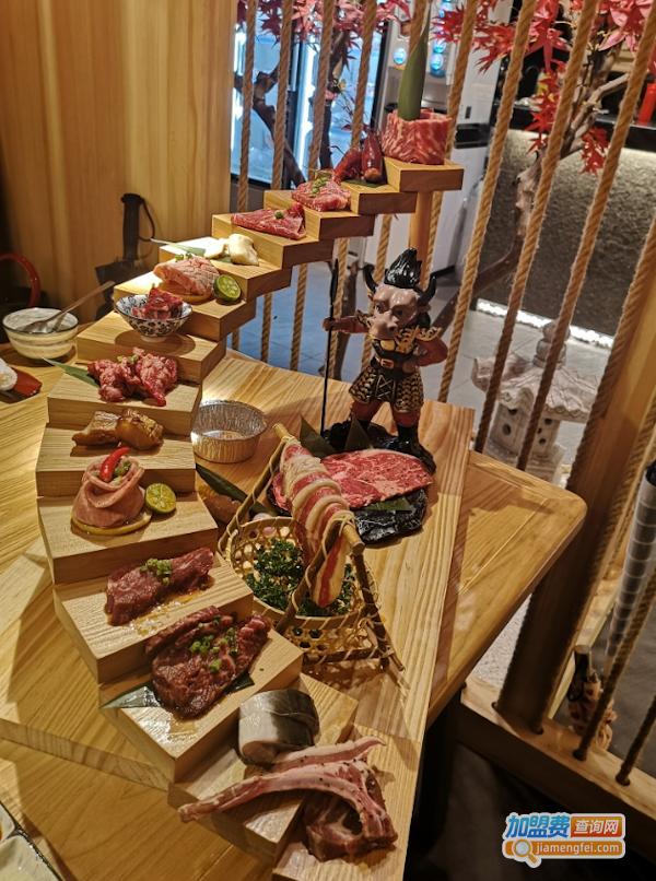 自助烤肉店加盟费