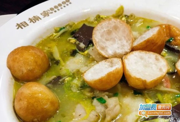 相楠家老坛酸菜鱼加盟费