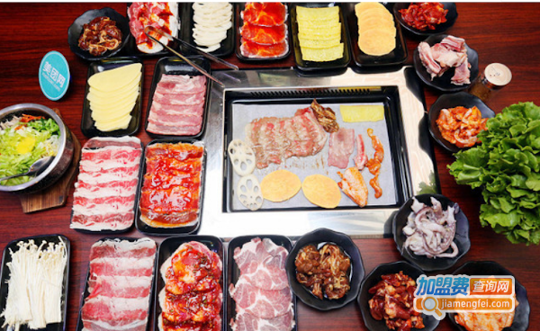 自助烤肉店加盟费