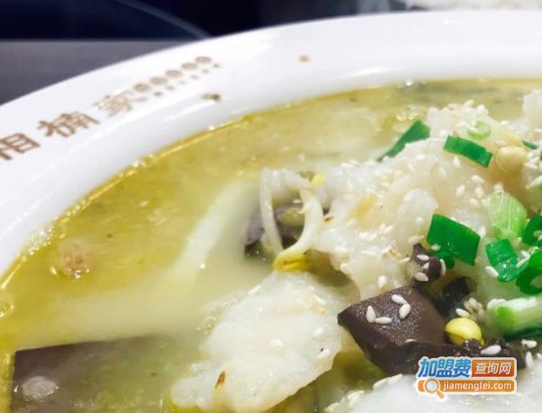 相楠家老坛酸菜鱼加盟费