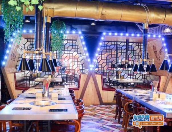 汉轩宫海鲜自助烤肉加盟费