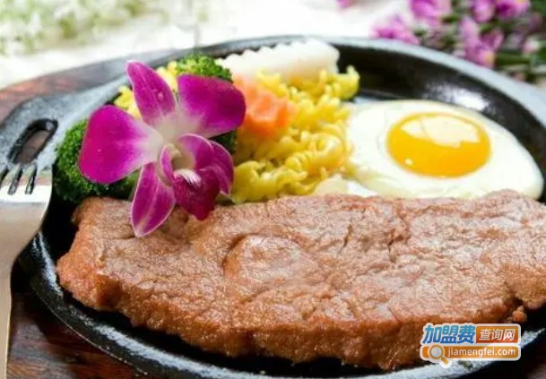 羽梦来牛排加盟费