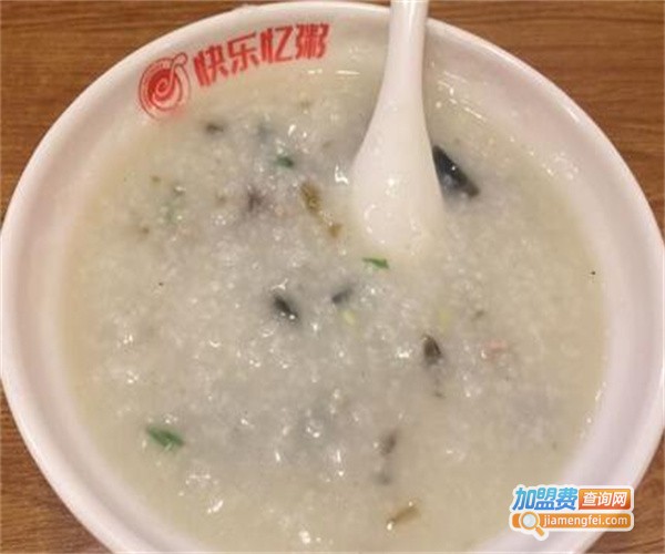 快乐忆粥加盟费
