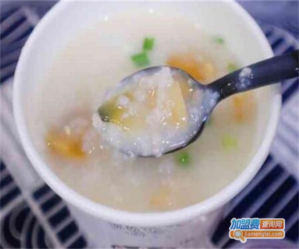 三餐粥铺加盟费