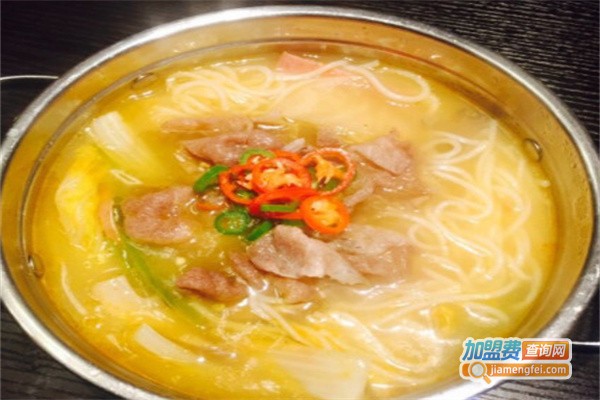 金汤米线加盟费