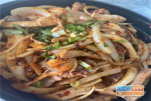 炫田•手撕鸡•热捞肚加盟