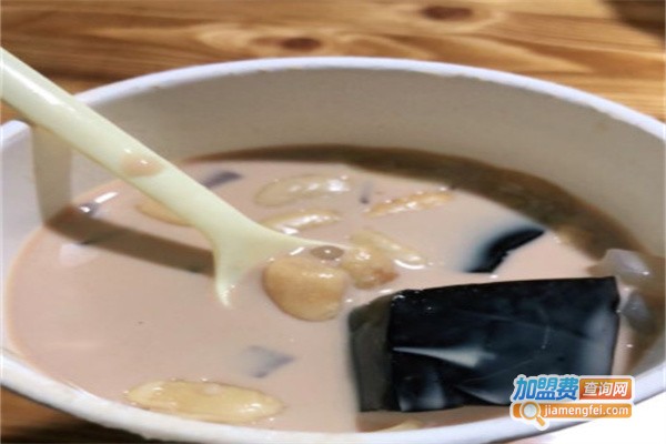 茶对白烧仙草加盟