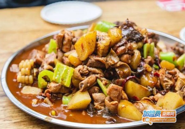 乡村炒鸡店加盟费