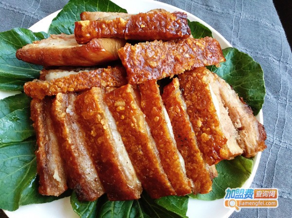 脆皮烤五花肉加盟