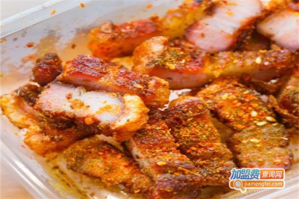 网红脆皮五花肉加盟费