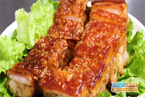 周记脆皮五花肉加盟