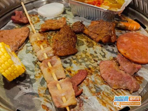 巴顿自助烤肉加盟费