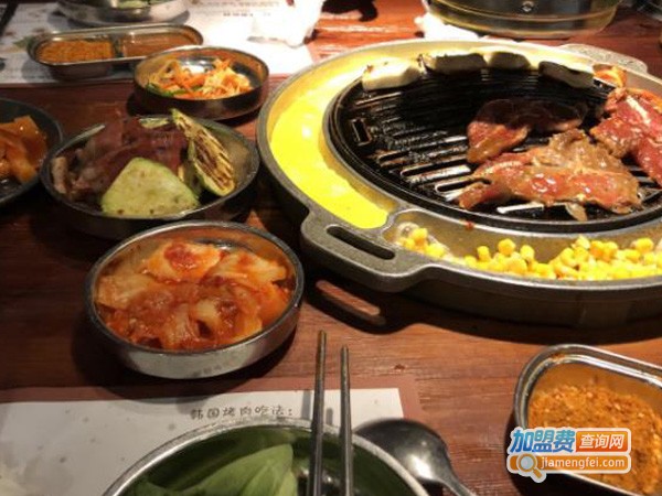 金福宫炭火烤肉加盟费