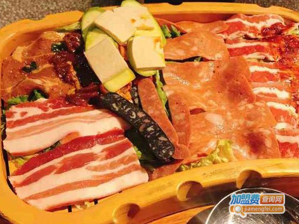 金福宫炭火烤肉加盟费