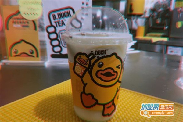 鸭鸭奶茶加盟费