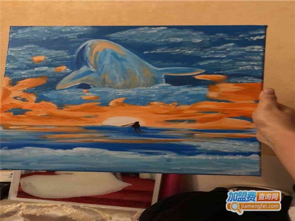 FunJobArt零基础油画国画DIY画室加盟费