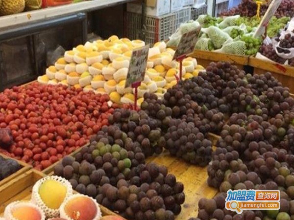 仓储式批发水果加盟费