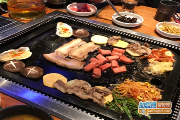 蓝先生石板烤肉加盟费