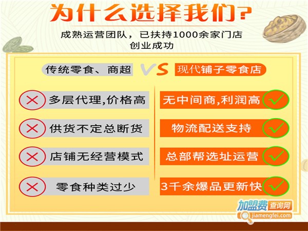 加盟6块9一斤零食店要多少钱？