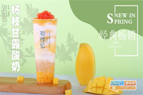 初悸忆奶茶加盟费