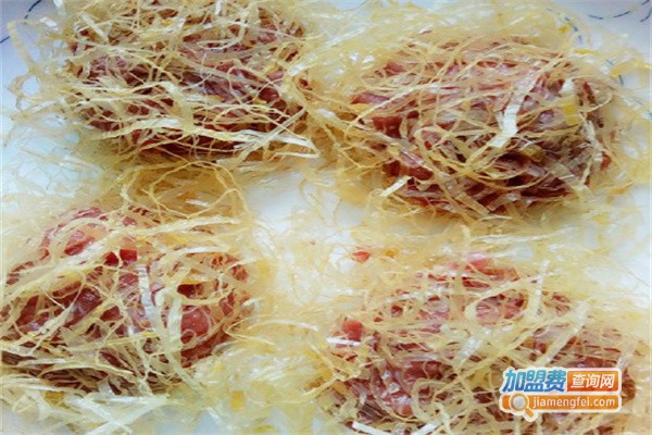 金丝牛肉饼加盟