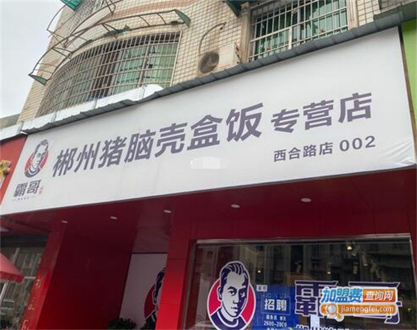 霸哥郴州猪脑壳盒饭加盟费