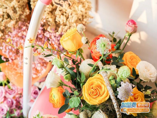 花仙女鲜花店加盟费