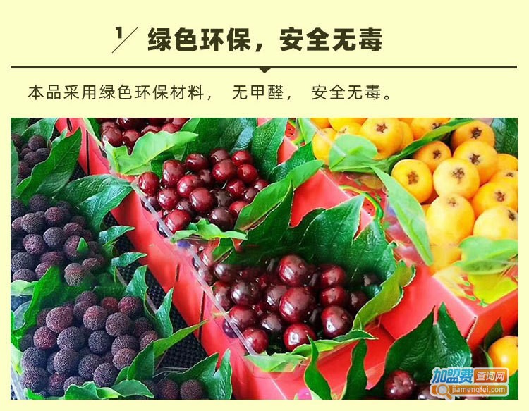 绿叶水果店加盟费