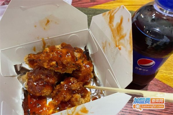 明洞街韩国炸鸡