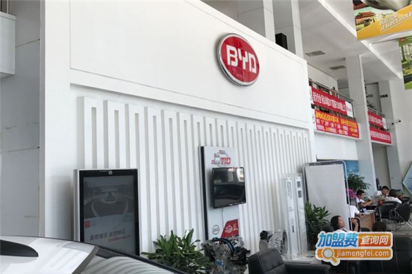 比亚迪电动汽车加盟