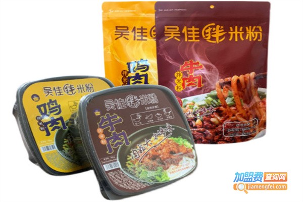 吴佳拌米粉加盟费