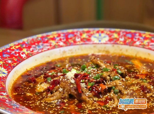 谭扁担一碗水煮肉片加盟费