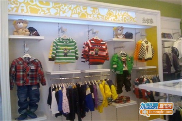 杰米熊童装加盟