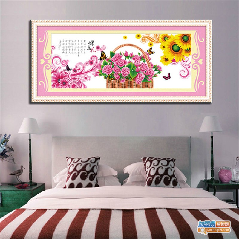 蝶恋花十字绣加盟费