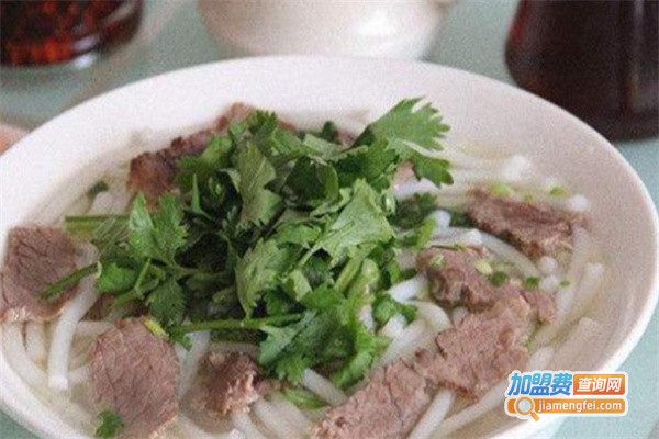 黄记原汤牛肉粉加盟费