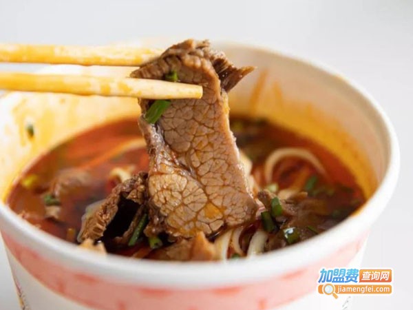 新农牛肉面加盟费