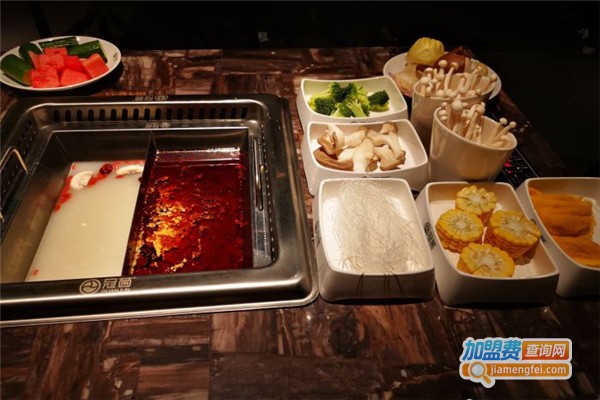 冠菌自助火锅加盟费