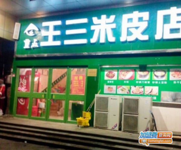 王三米皮加盟费