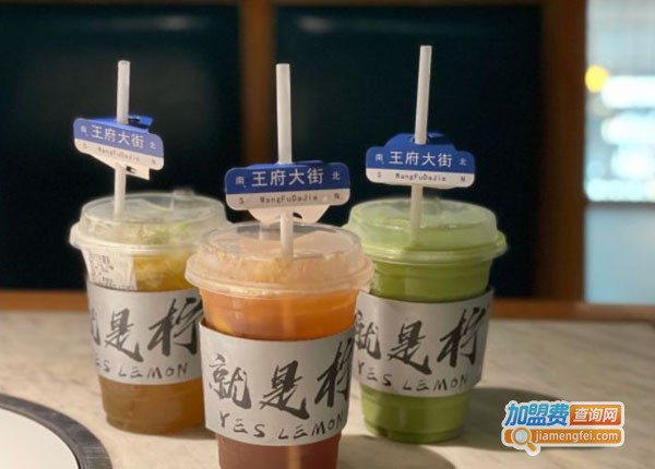 就是柠手打柠檬茶加盟费