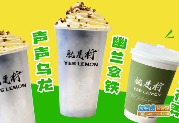 就是柠手打柠檬茶加盟费