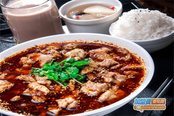 水煮肉片快餐加盟