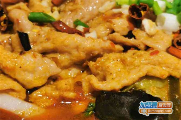 一碗水煮肉片干掉三碗米饭加盟