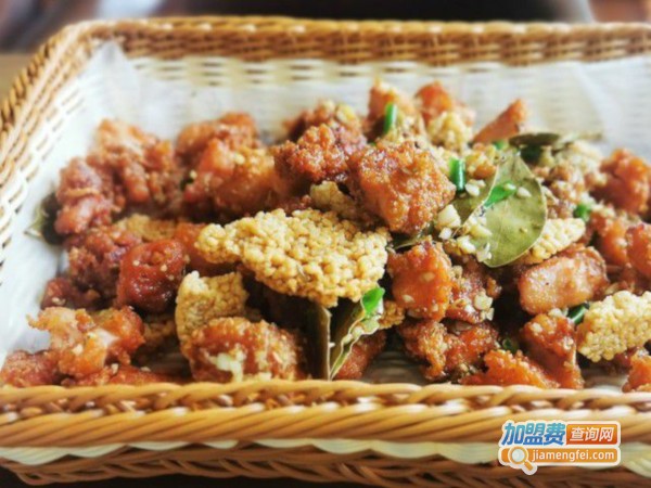 蟹黄锅巴鸡加盟费