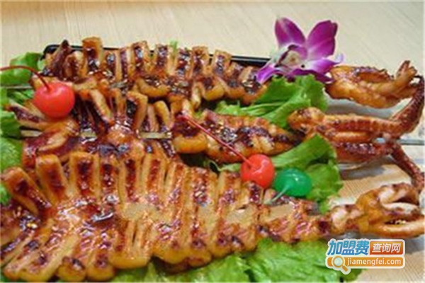 火山石烤鱿鱼加盟