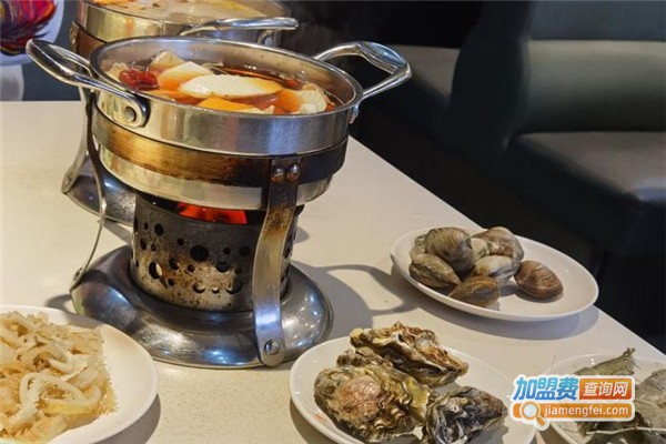 小贝壳海鲜自助火锅加盟费