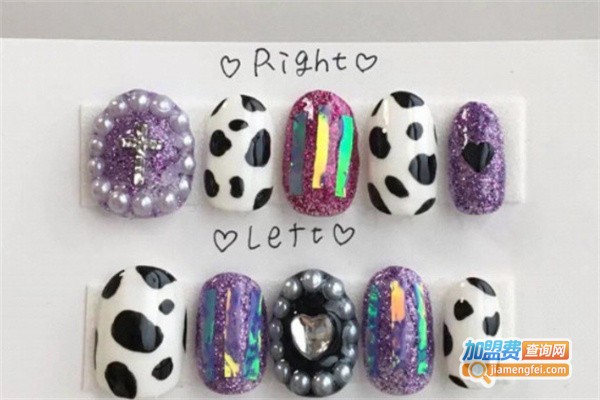 98元自助美甲加盟费