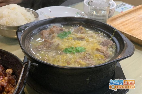 一统汤砂锅加盟费