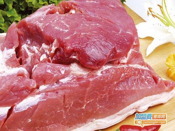 华正冷鲜肉加盟费