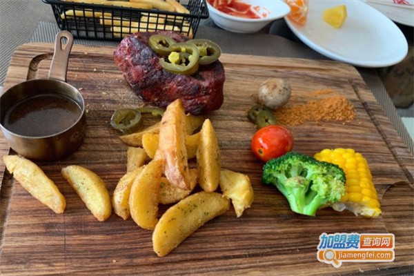 家奥果木牛排加盟费